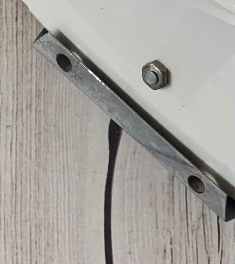 porcelánová tácka s kovovými úchytmi – - 4