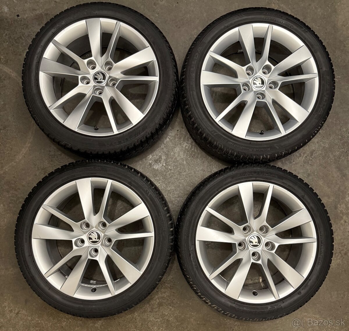 Zimná sada Škoda Trius 5x112 R17 , 225/45/17 Octavia, Golf - 4