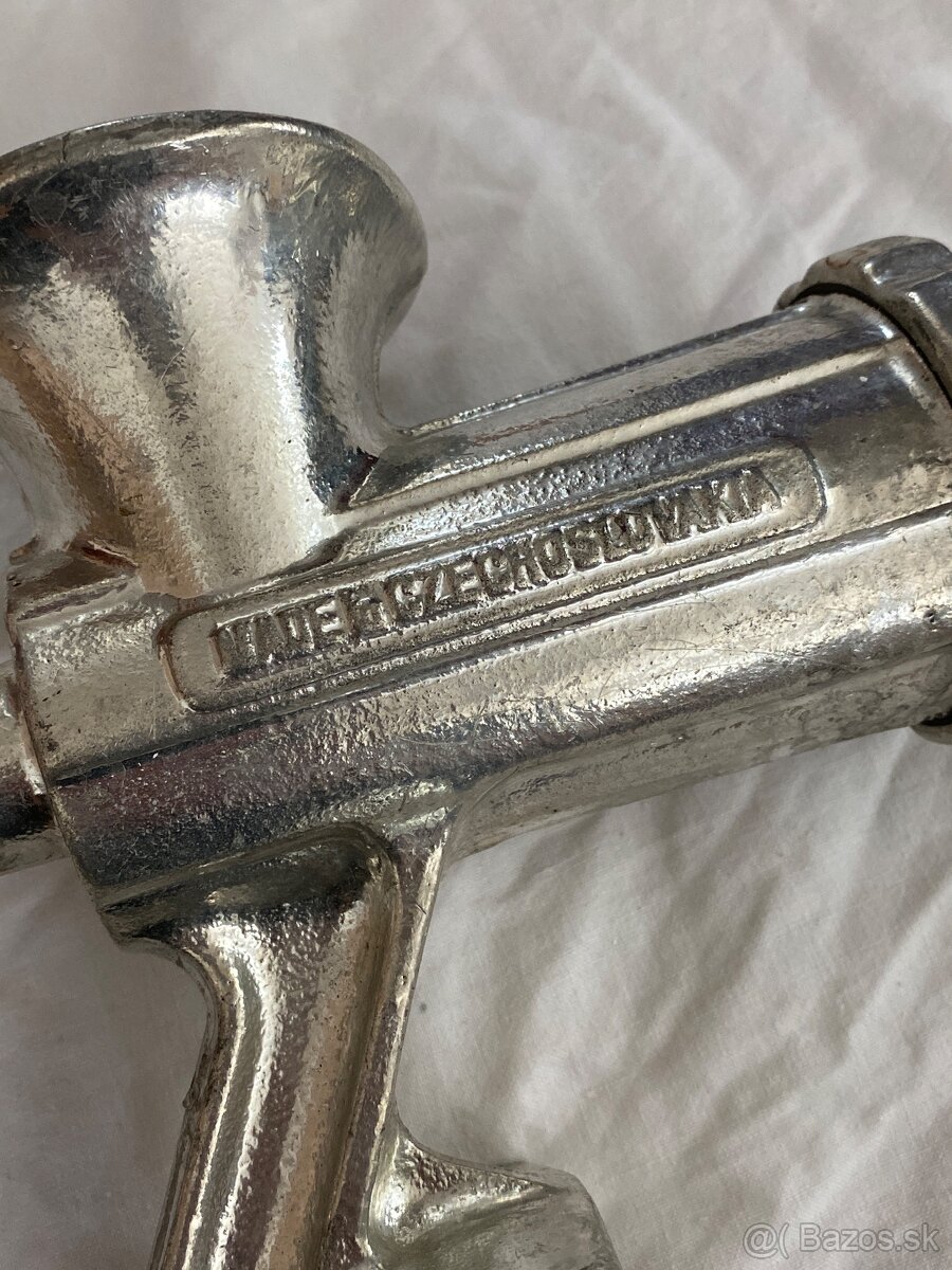 Ručný mlynček na mäso PORKERT č. 10 – ČSSR - 4