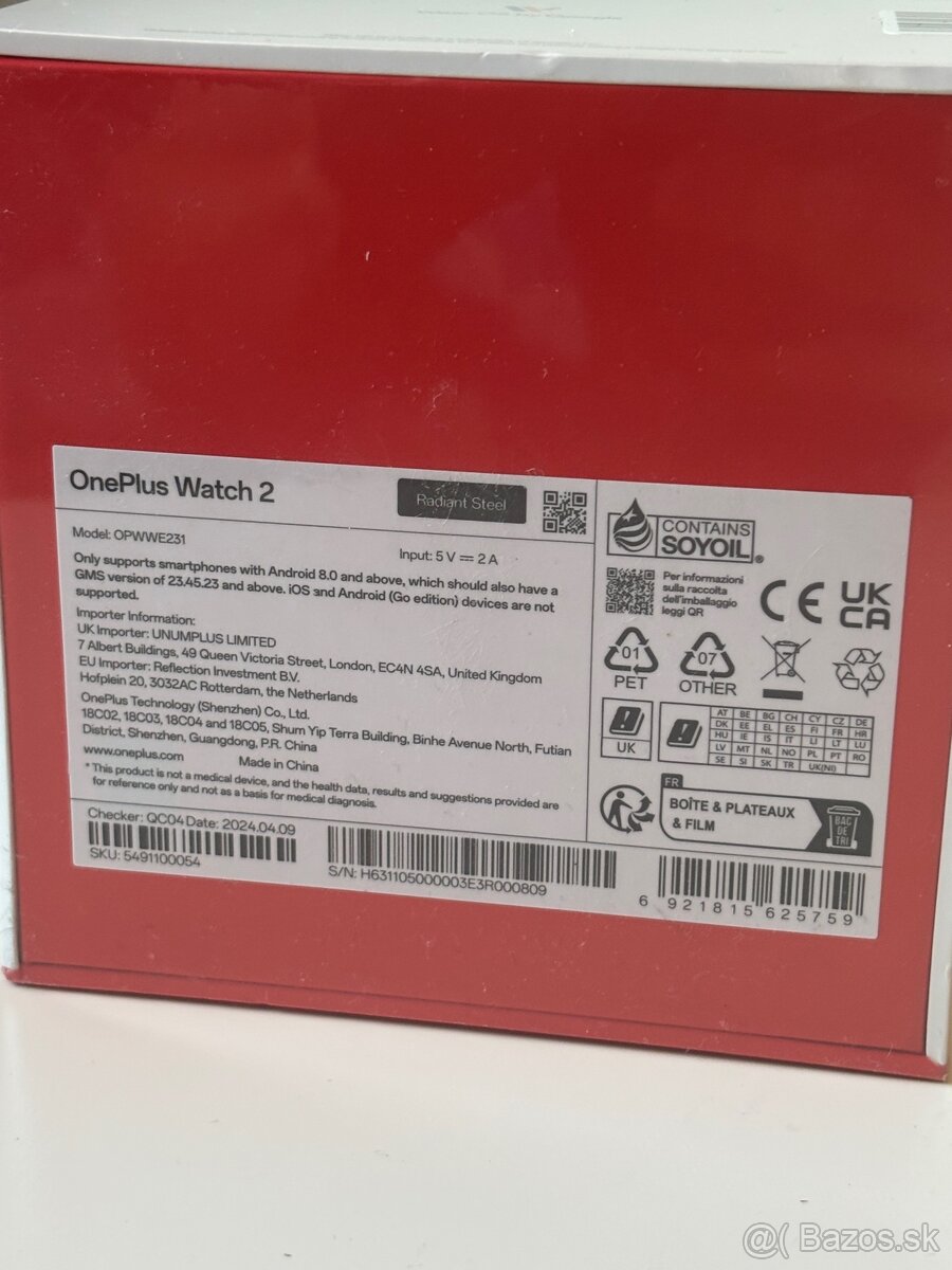 OnePlus Watch 2, Silver&Green - 4