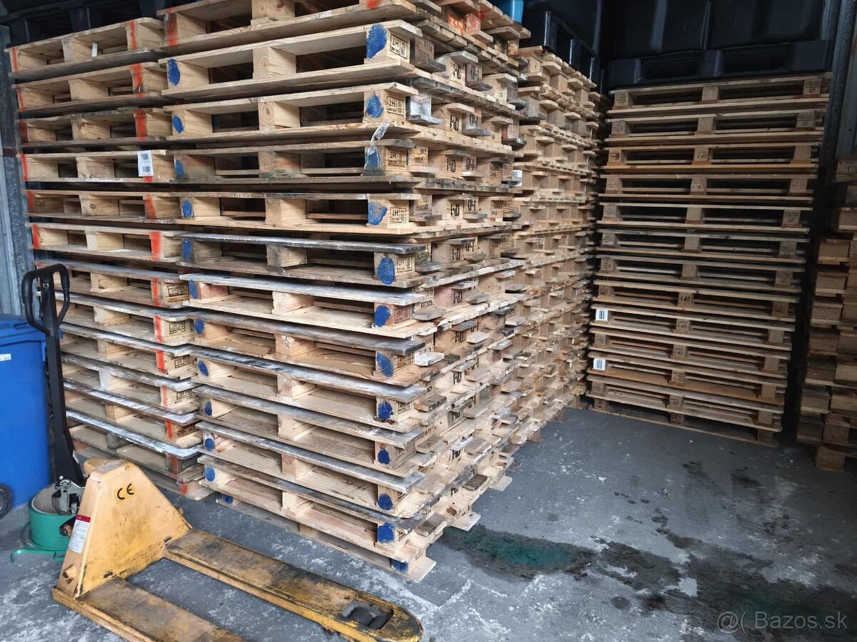 Drevene palety CP1 - 4