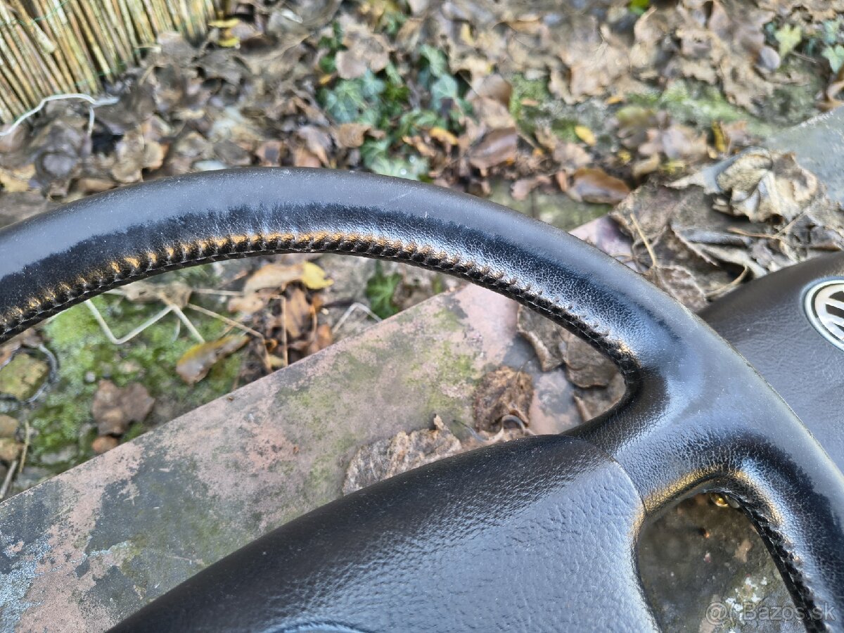 Originál kožený volant skoda, vw - 4