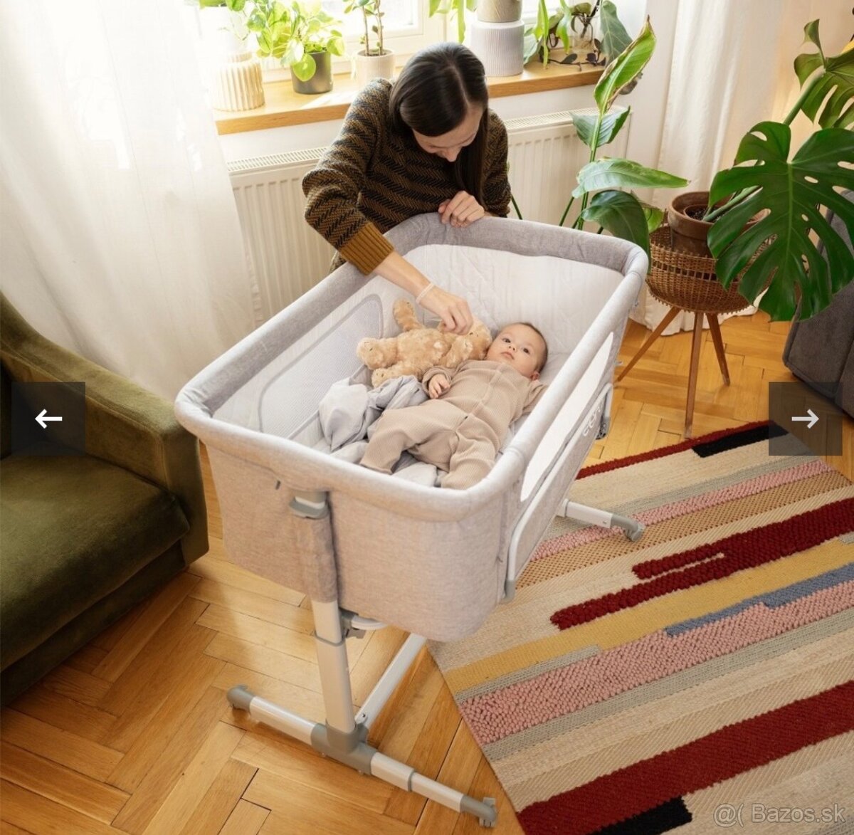 Prenosna detská postel Feedo - 4