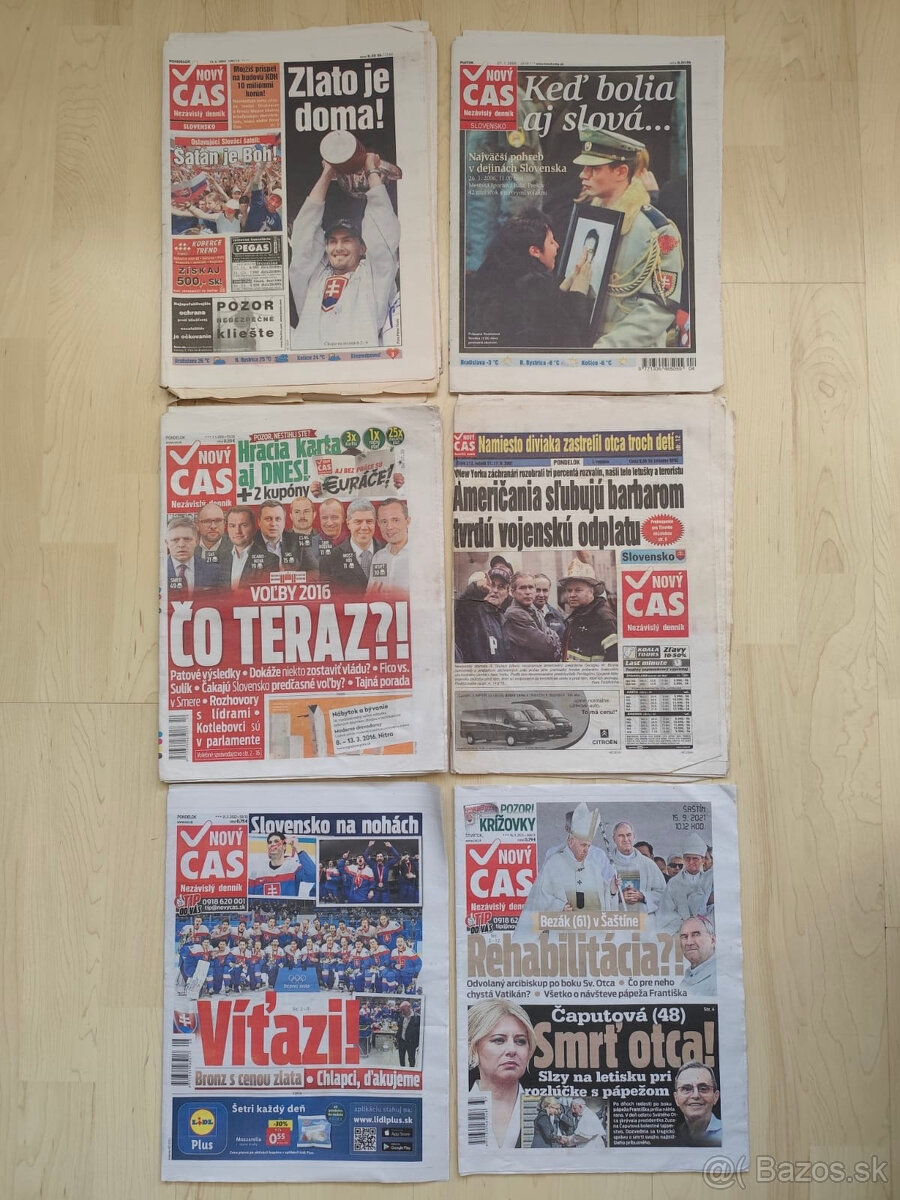 Staré noviny a časopisy - 4