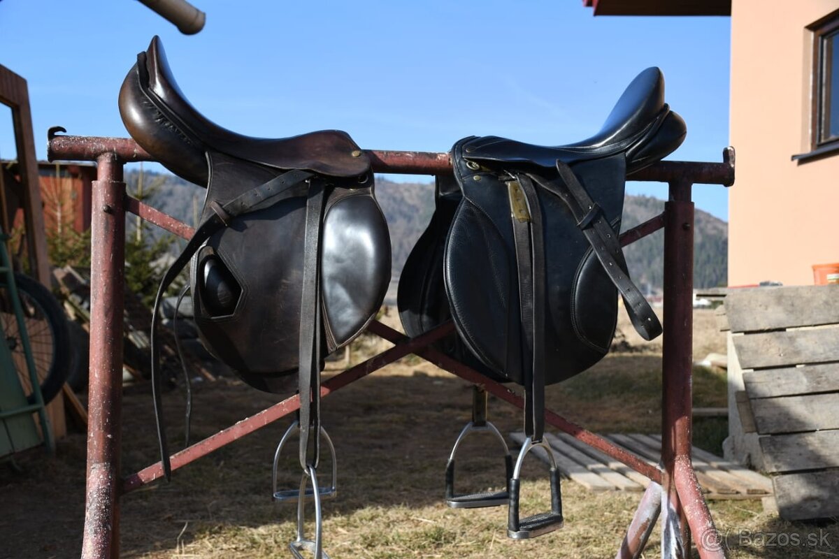Sedlo anglické 2 kusy - 4