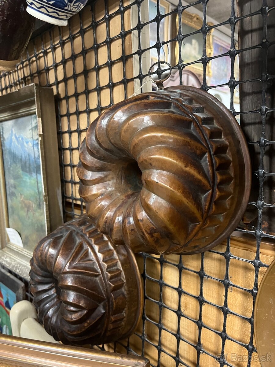 Medené bábovkové formy - 4