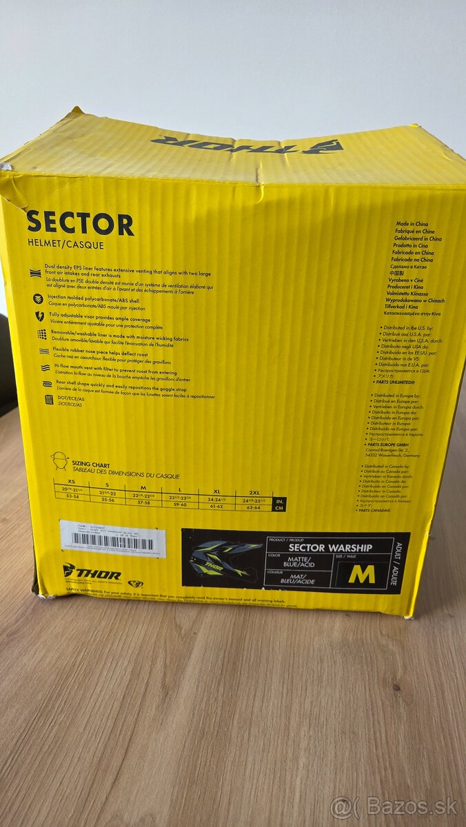 Thor prilba, okuliare, rukavice - 4