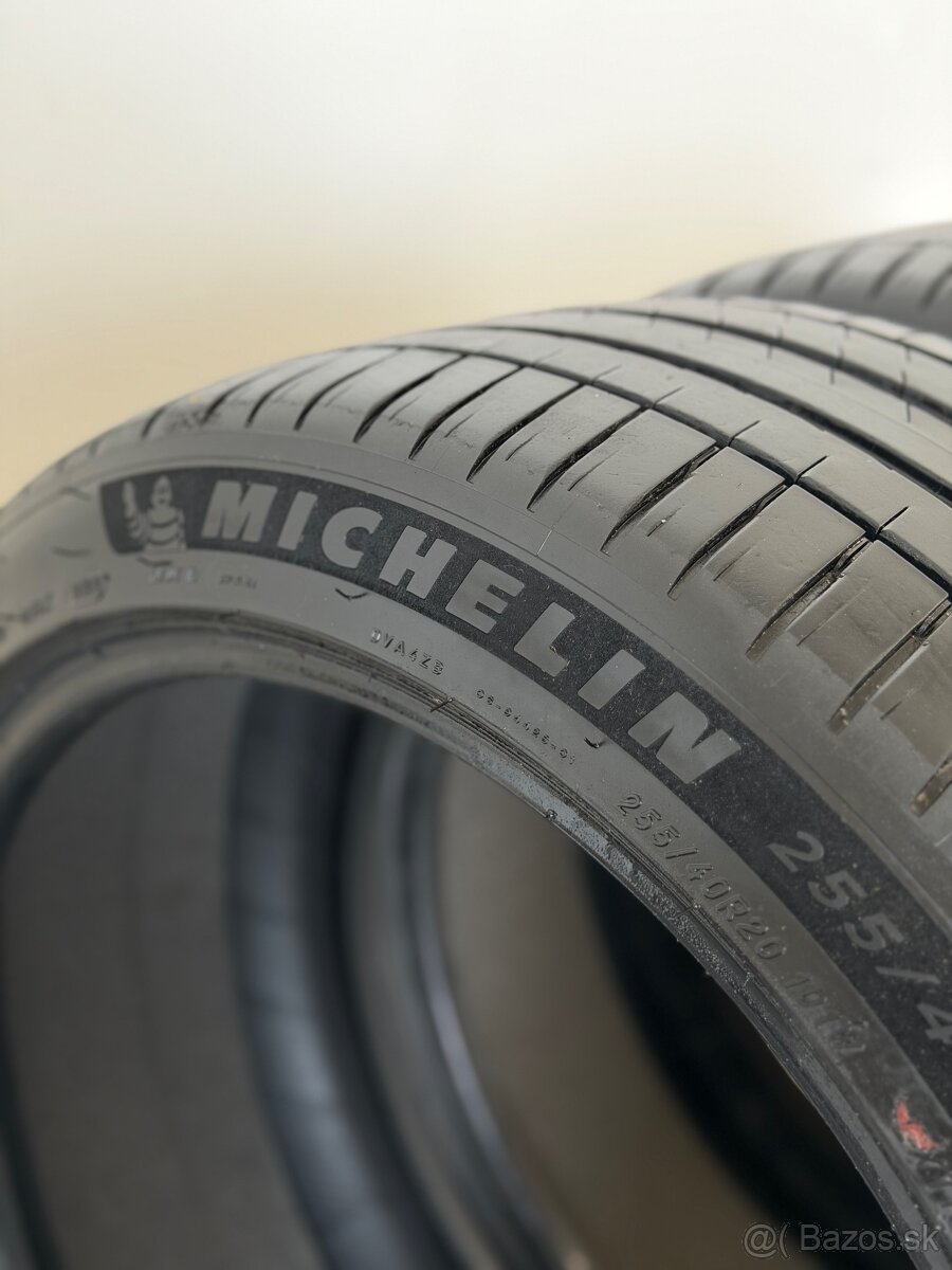 255/40 R20 Michelin PilotSport EV 75% stav - 2ks - 4