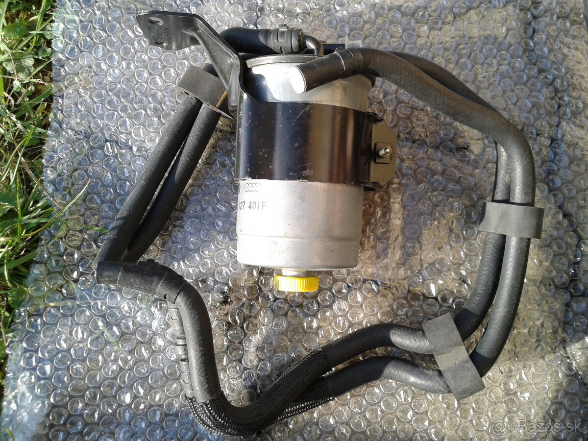 Držiak + pal. filter + hadice + t-konektor - 1.9 TDI - 4