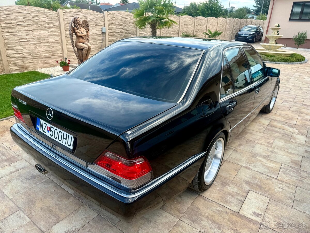 Mercedes W140 S 500 v8 - 4