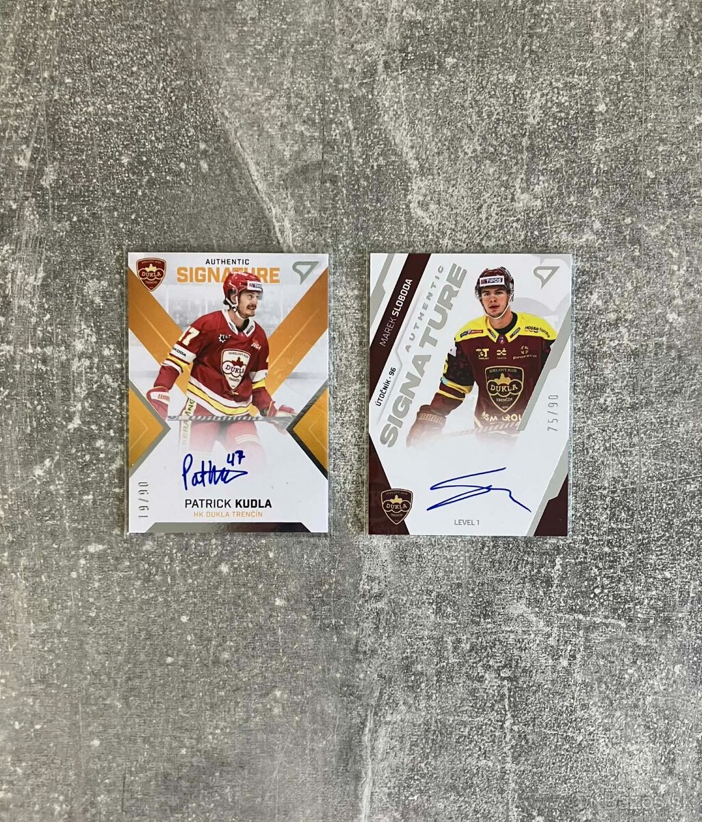Hokejové kartičky podpísané TIPOS EXTRALIGA + repre - 4