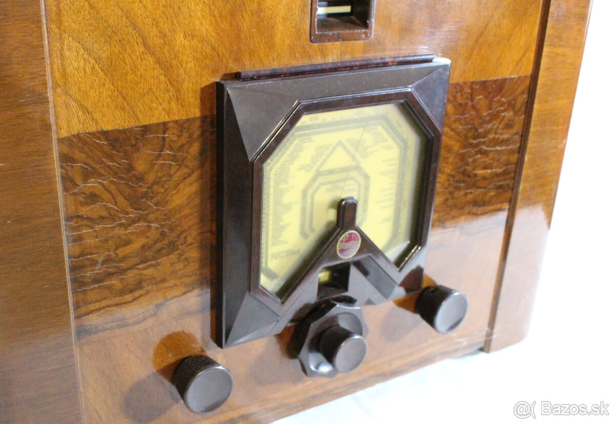 starožitné rádio Philips 640A - 4