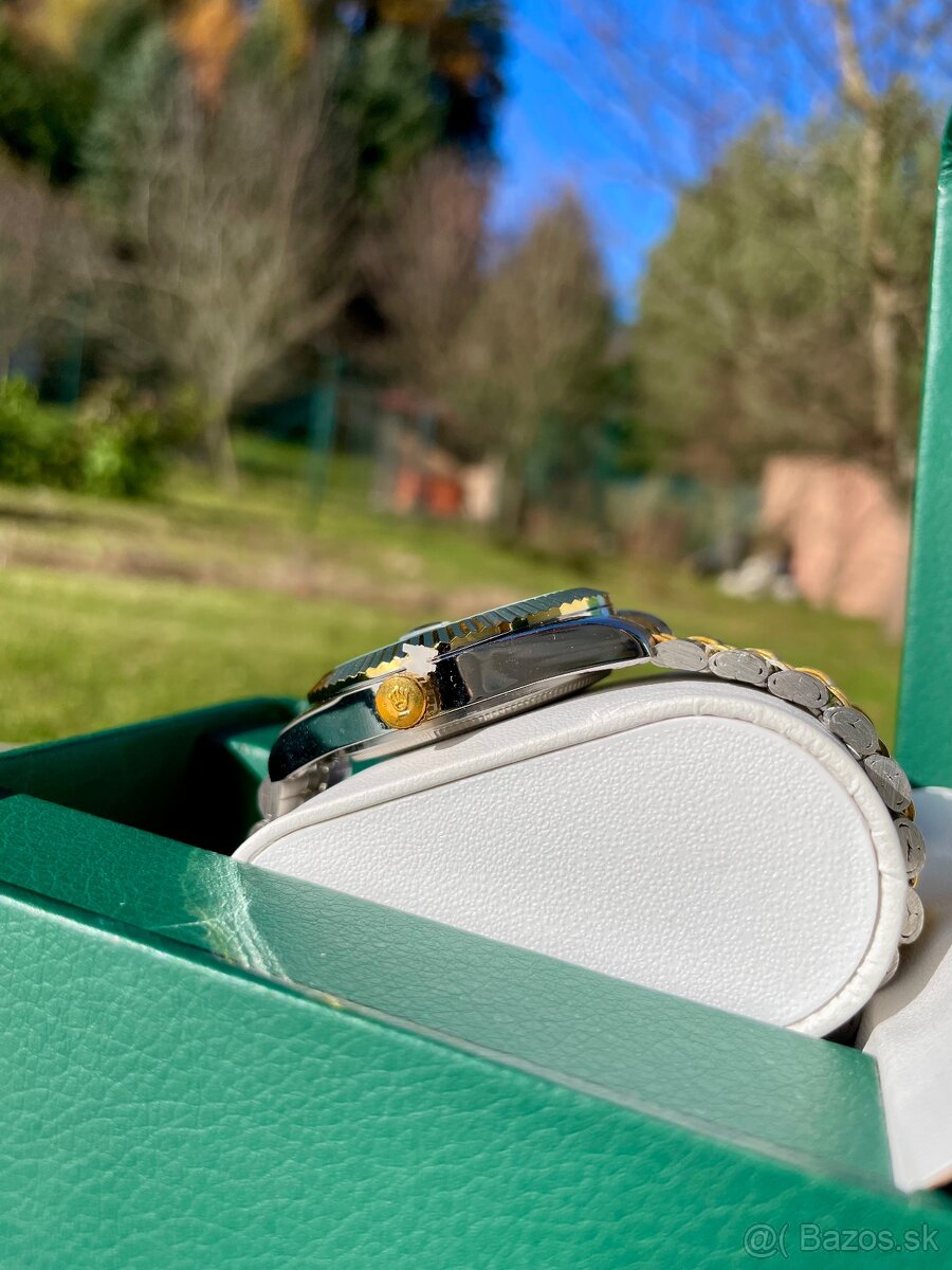 Rolex DateJust - 41mm, silver-golden, silver dial - 4