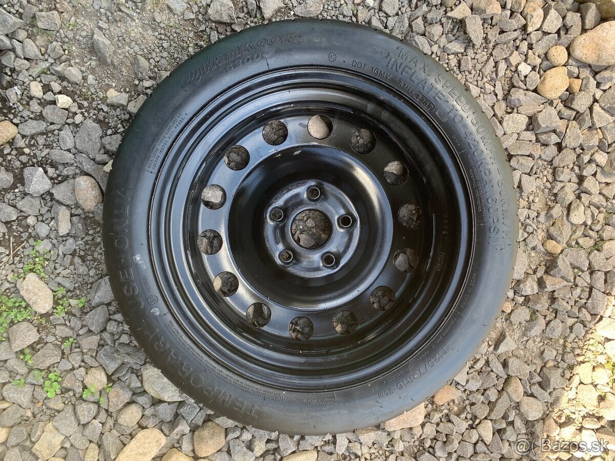 Predám dojazdové keleso 5x112 R16 do VW seat škoda AUDI - 4