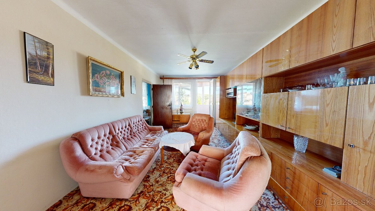 3-izbový byt 70m2+balkón, záhrada 200m2 - 4