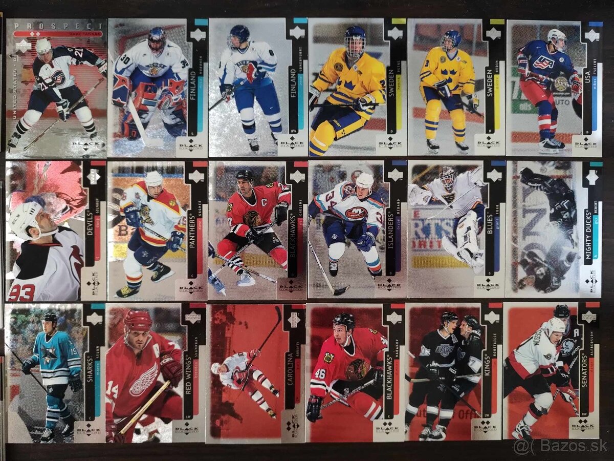 Predám hokejove kartičky NHL Black Diamond, Fleer, Allure - 4