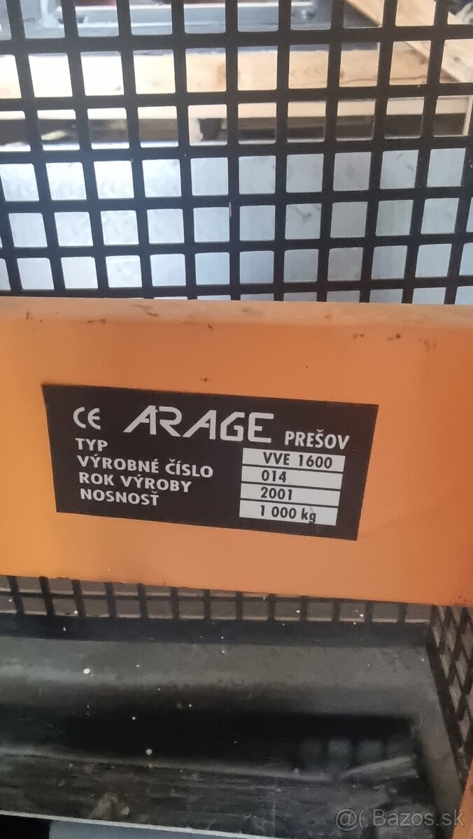 Ručný paletový vozík s el. zdvihom - 4