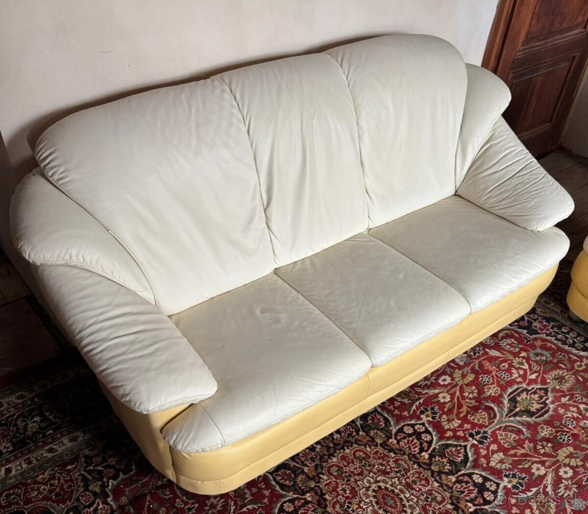 Kožená sedací souprava 3+2+1,5840 - 4