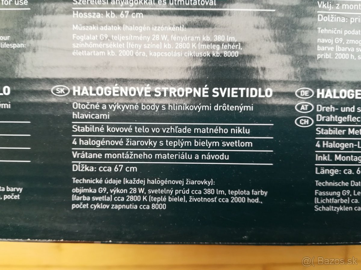 Stropné svietidlá - NOVÉ - 4