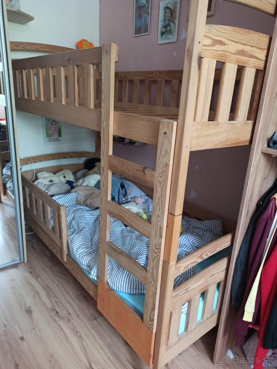 Drevená posteľ - 4