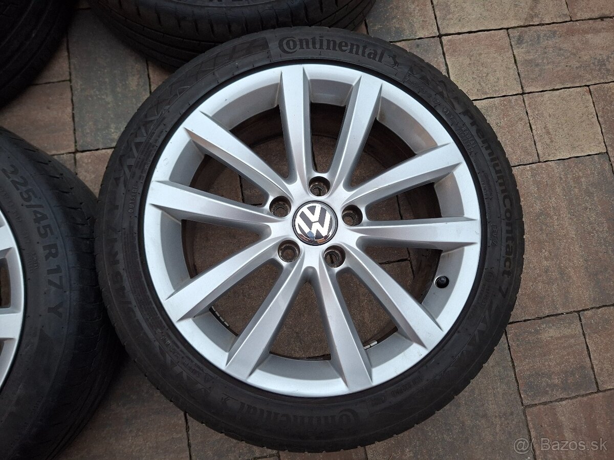 Predám hlinikové disky org.-Vw-Passat B6---R17 - 4