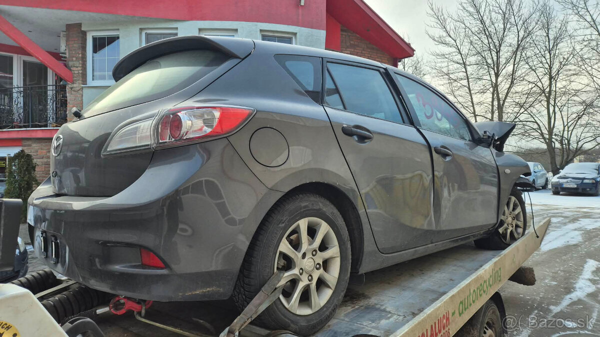 Mazda 3 1,6CiDT 85kw kód motora: Y6 - 4