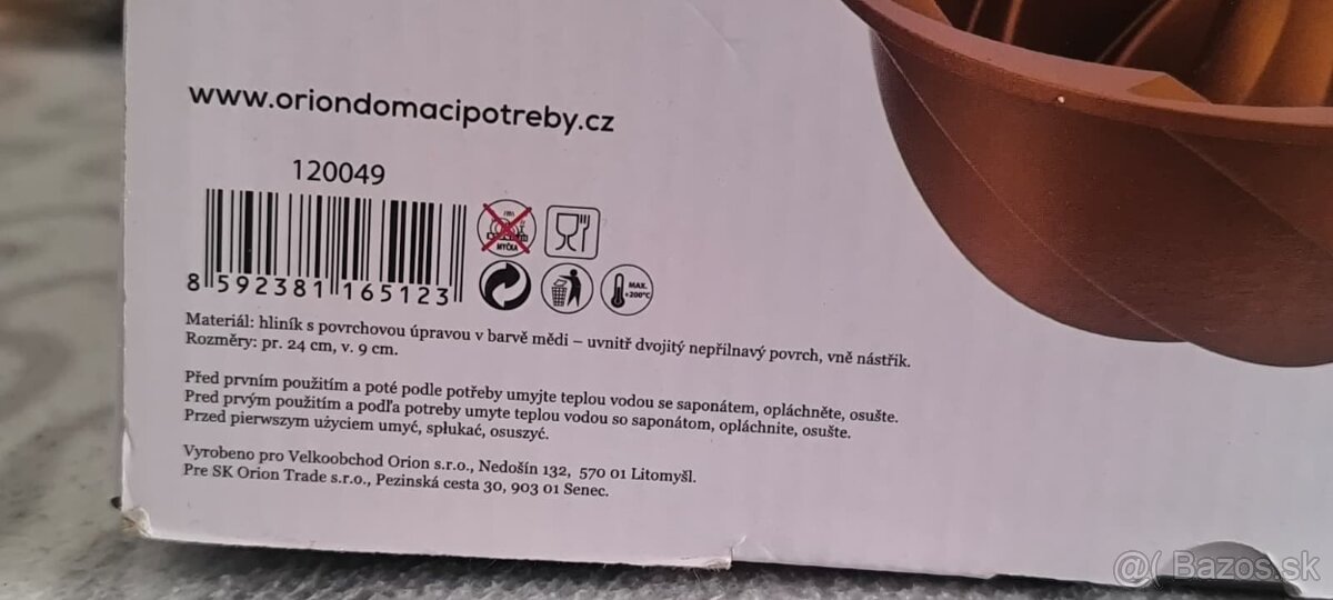 NEPOUZITA forma s original krabicou - 4