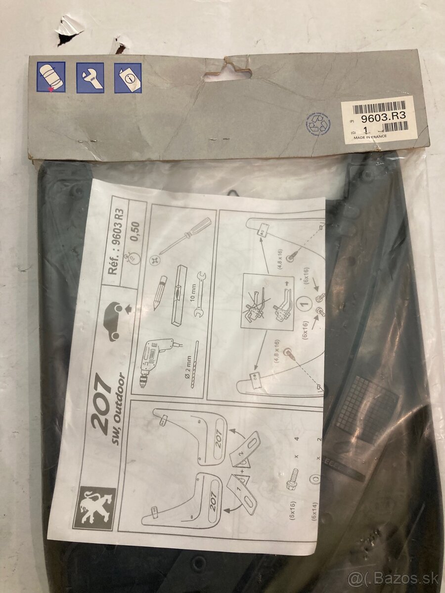 Lapače nečistot Peugeot 207 - 4