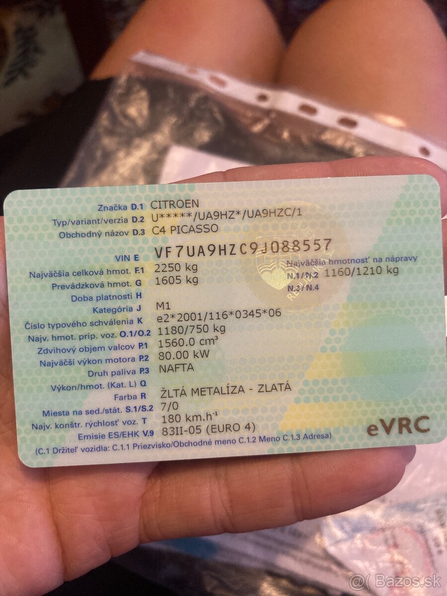 Citroën C4 Picasso 1.6 HDi – POJAZDNÉ, NA DIELY / OPRAVU – S - 4