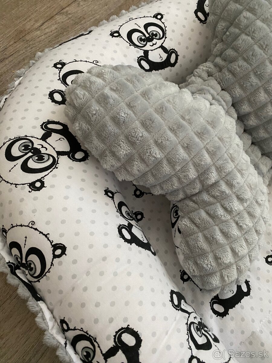 Set hniezdo MINKY + vankúšik motýlik - 4