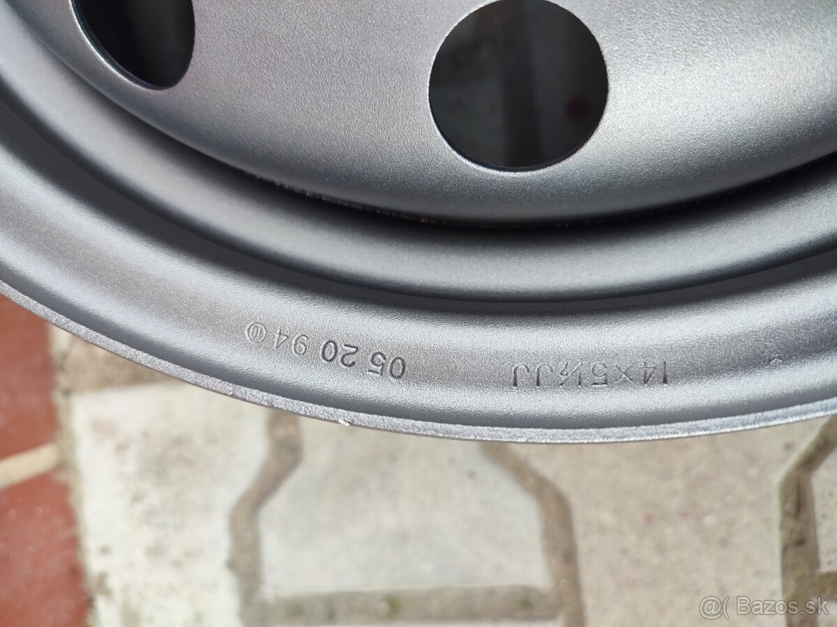 Plechovy Disk R14 4x108 5.5Jx14 - 4