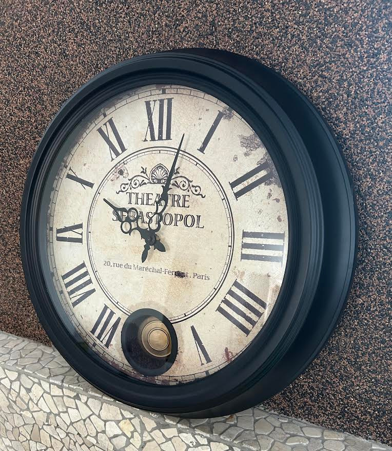 Vintage nástenné hodiny - 4