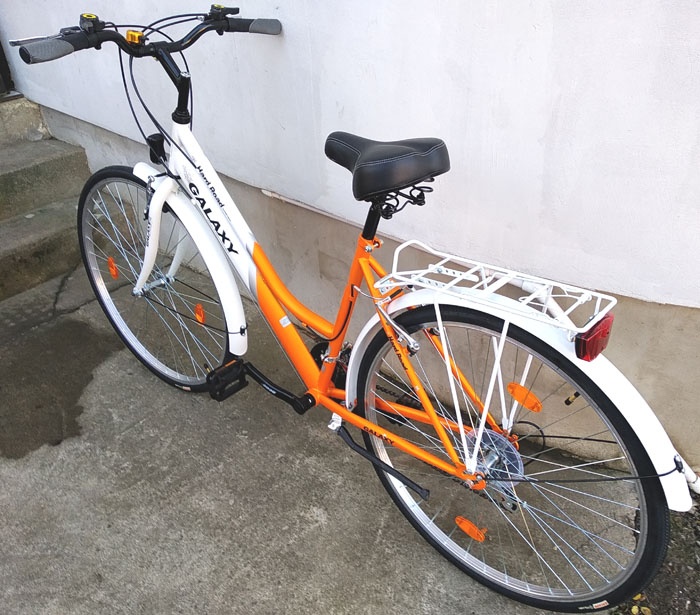 Dámsky cestný mestský bicykel - 4