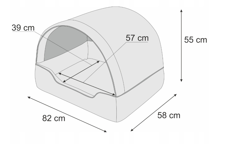 Domcek / pelech pre psa - novy - 4