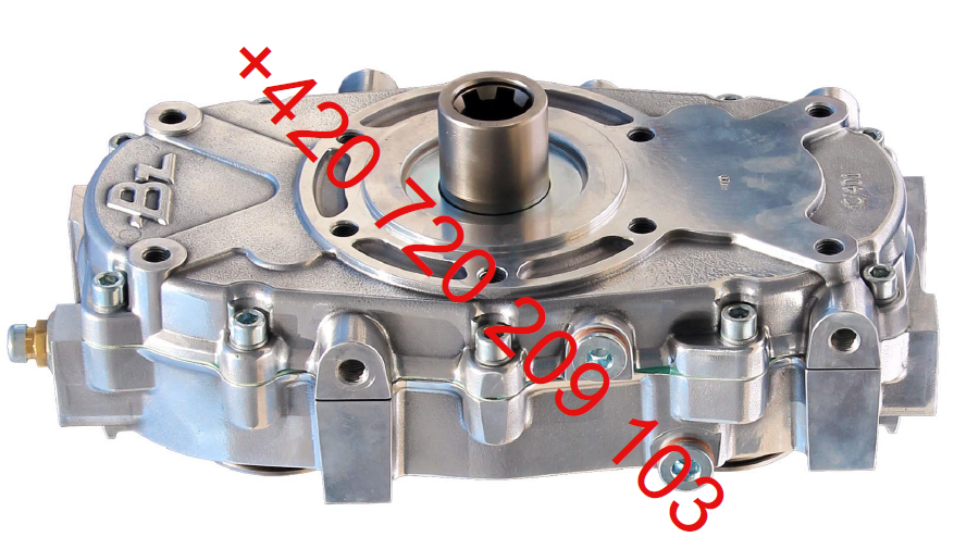 Traktorová převodovka multiplikátor Trac-Power, vyvážečka - 4