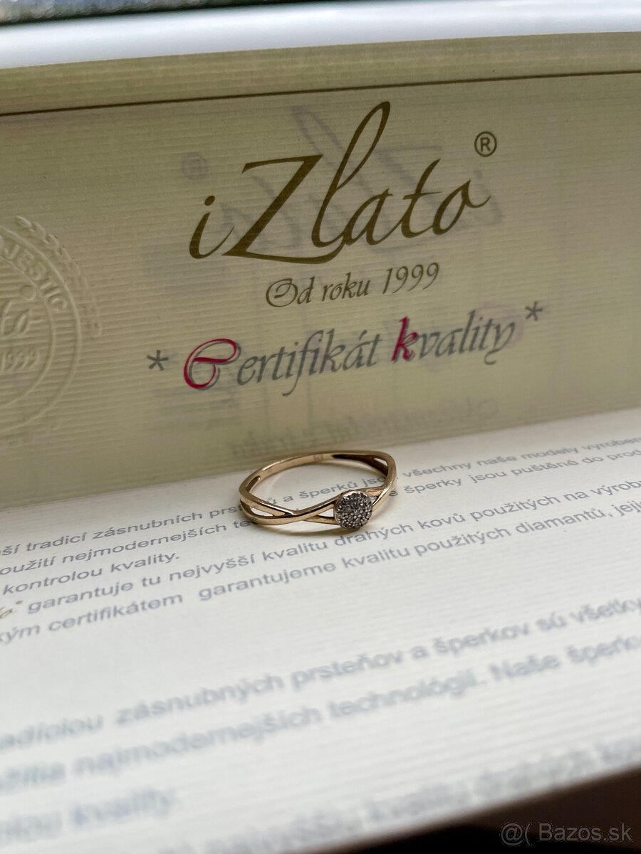 Zásnubný diamantový prsteň AMORA - 4