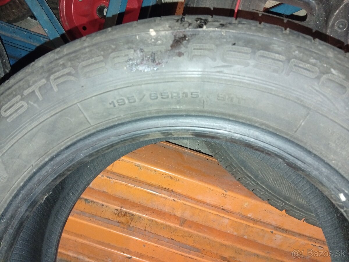 Letné pneumatiky Dunlop 195/65R15 - 4