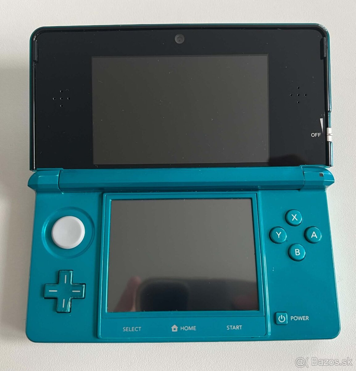Nintendo 3DS Aqua Blue + 128gb - 4