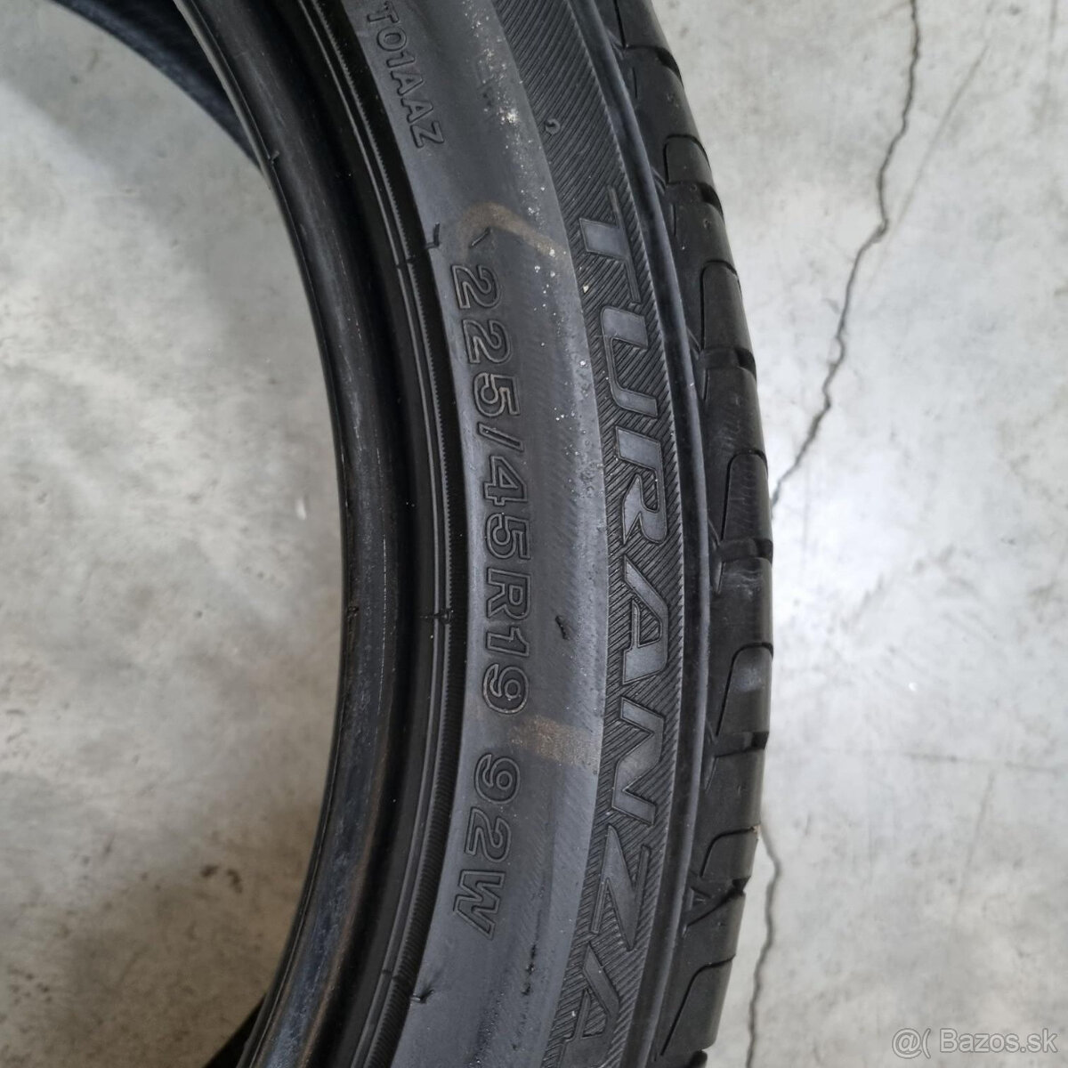 Letné pneumatiky 225/45 R19 BRIDGESTONE - 4