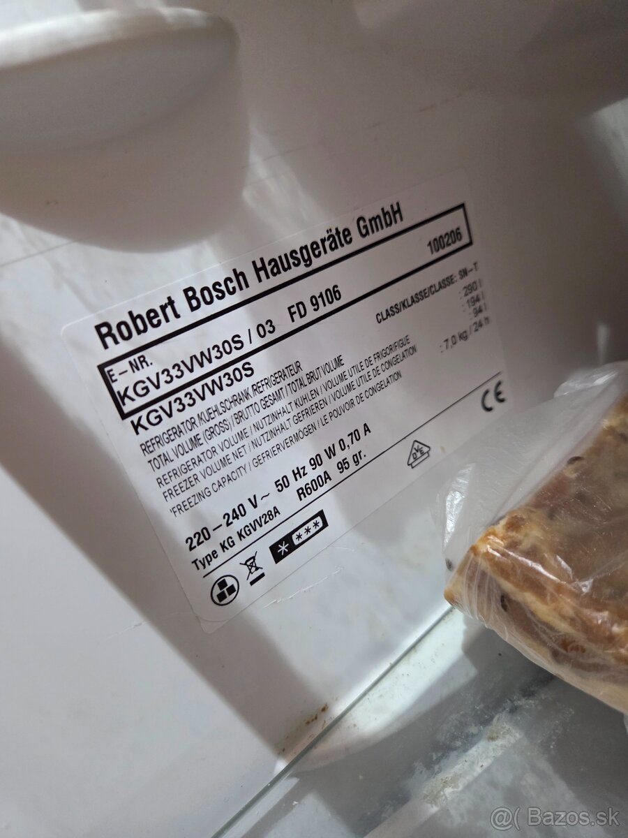 Chladnicka s mraznickou Bosch - 4