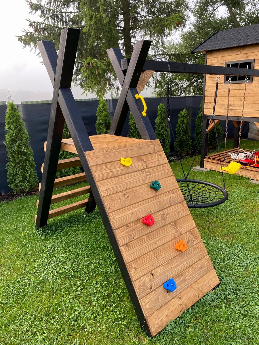 Detské záhradné ihrisko/domček + pieskovisko - 4