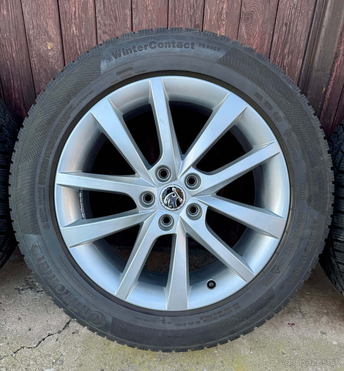 originální ALU kolesá škoda elbrus R18 5x112 - 4