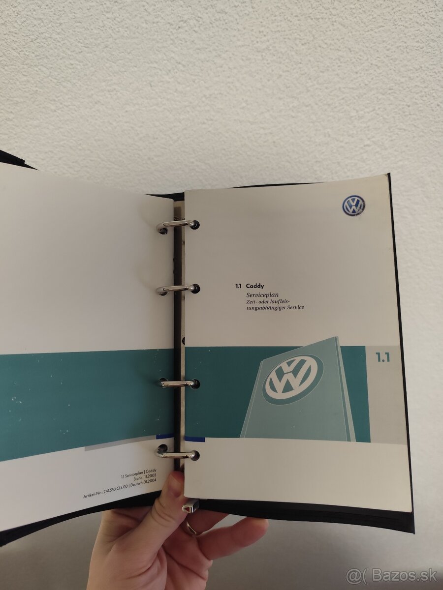 Volkswagen Caddy Manual,Serviska original - 4