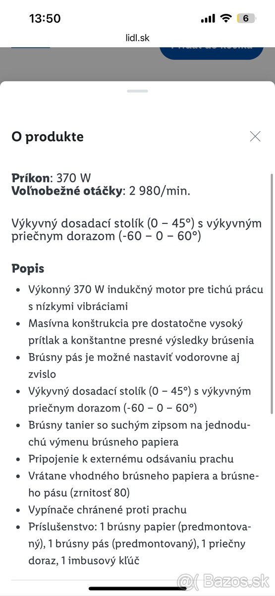 Pasová a tanierova bruska Parkside - 4