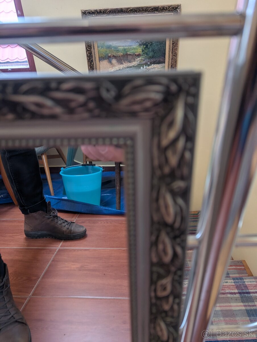 Zrkadlo - Vyrobený rám - 4