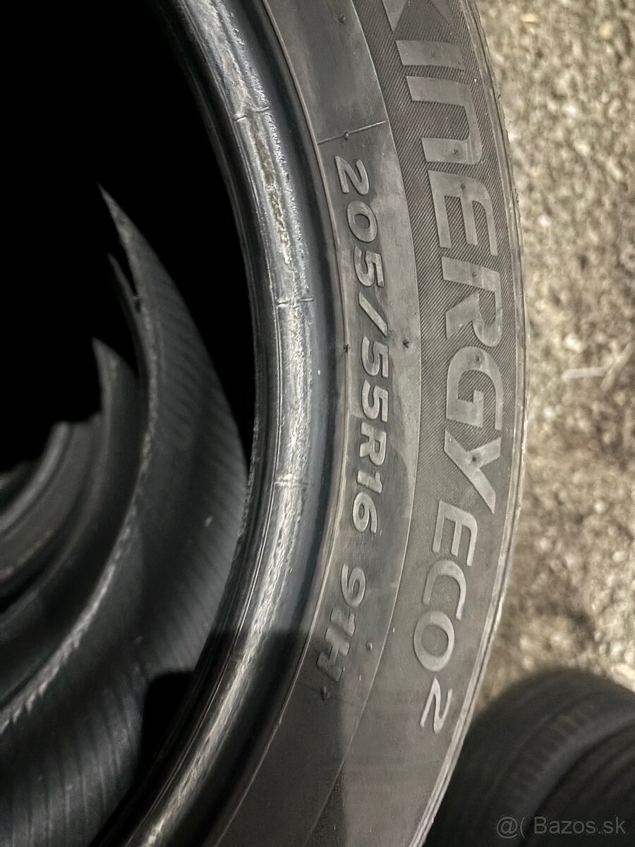Predám letné pneu Hankook 205/55 r16 - 4