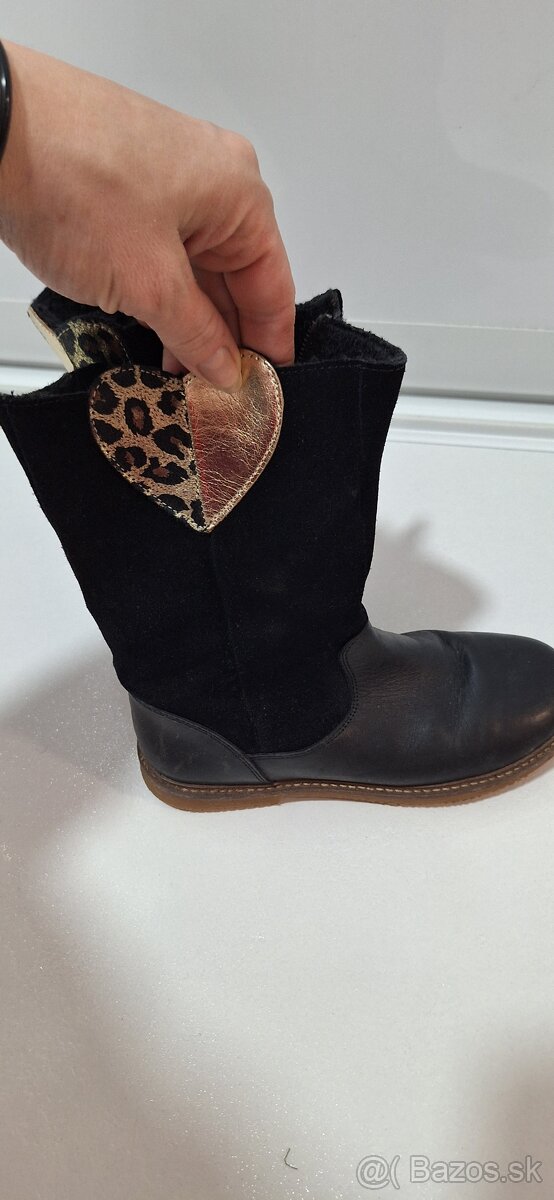 Dievčenské zimne cizmy-31 - 4