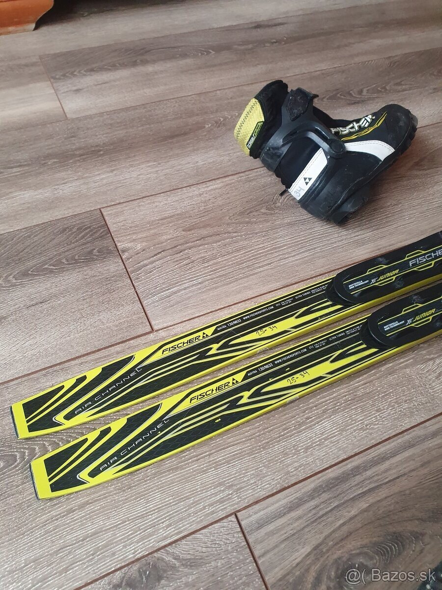 Predam bezkovy set,FISCHER,130 cm,NNN,c.34,supiny - 4