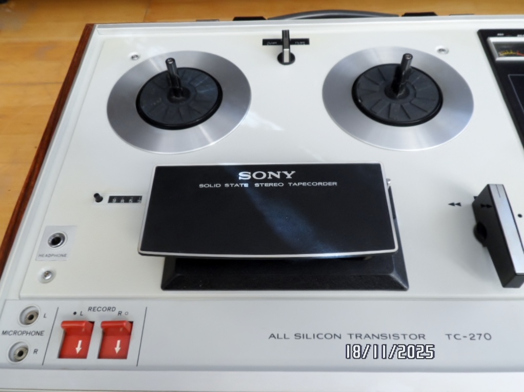 Kotučový magnetofon SONY TC-270 + repro SONY - 4