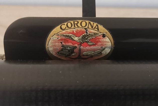 Starožitný písací stroj Corona 3 z roku 1924 - 4
